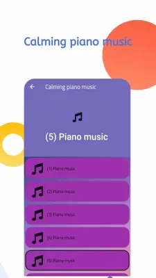 Calming Music android App screenshot 4